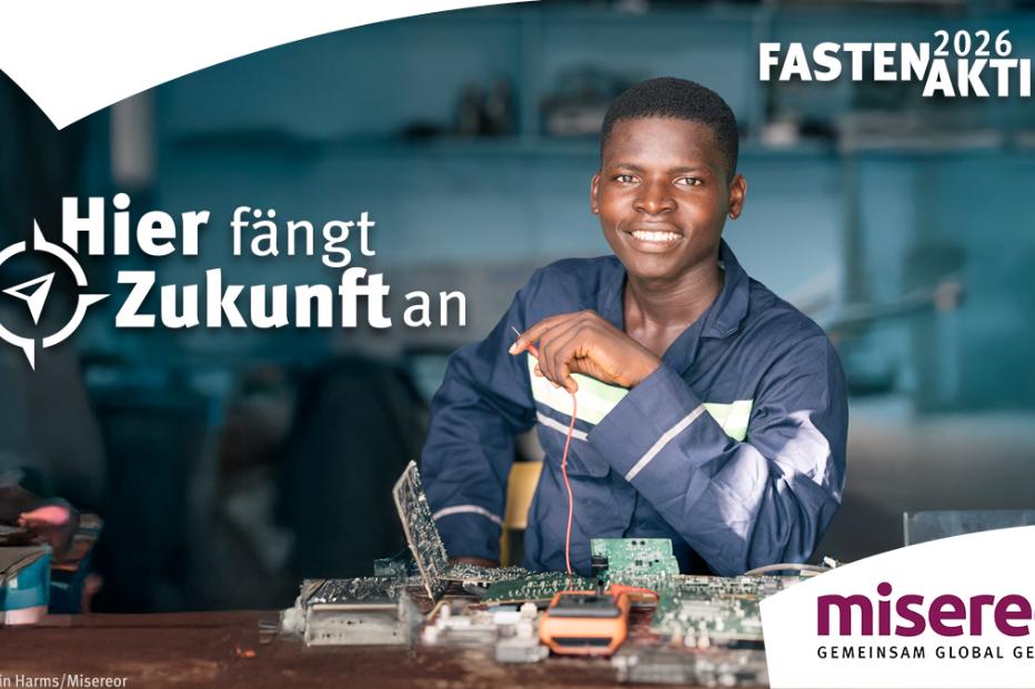 Hier fängt Zukunft an: Silas Teyim, Technik-Azubis, Douala, Kamerun