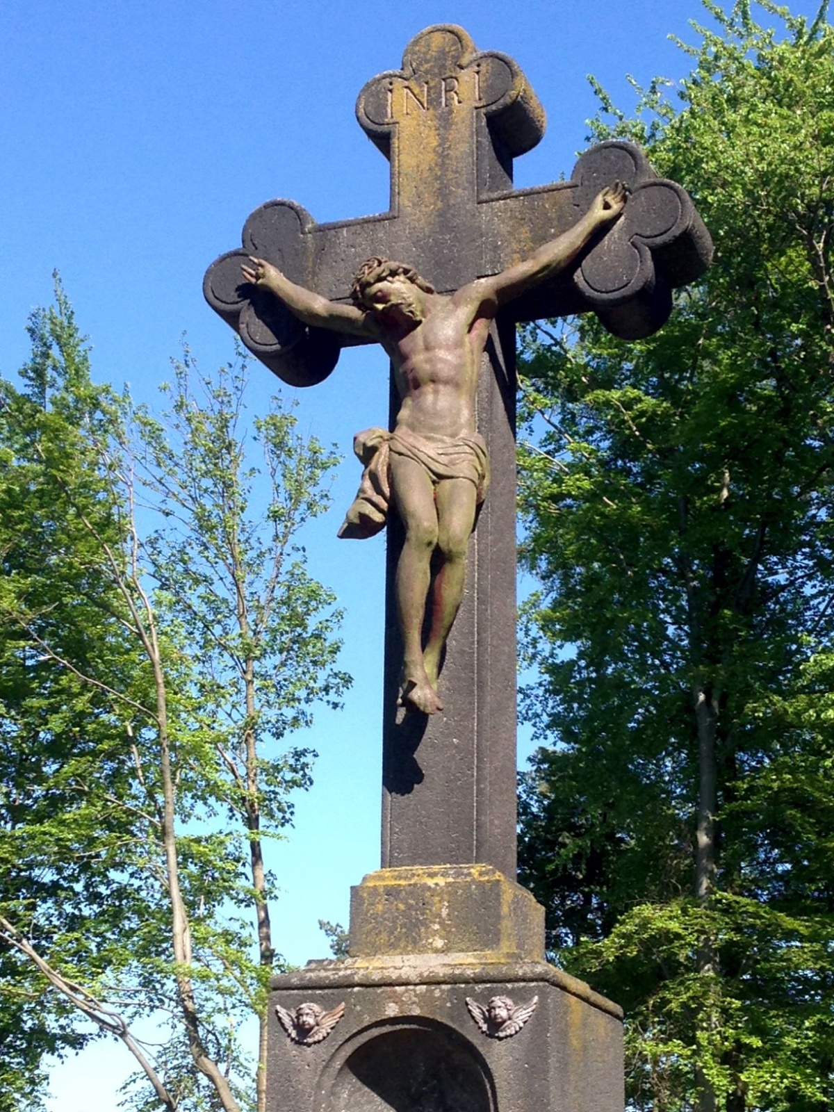 Friedhof Johannisberg - Hochkreuz