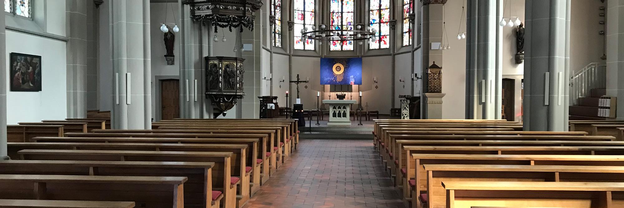 360° Innenansicht der Pfarrkirche St. Johannes Baptist