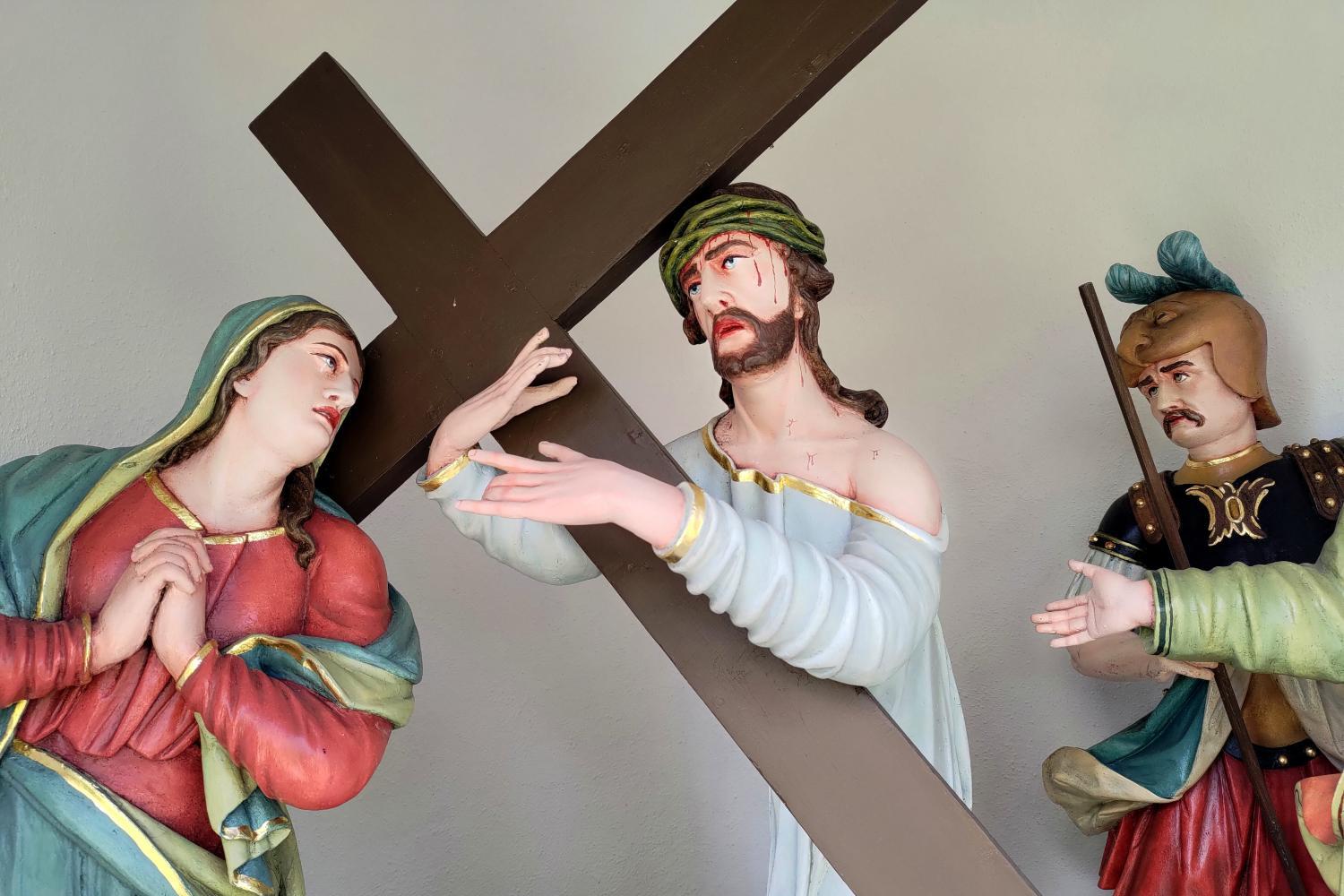 Kreuzweg 4. Station: Jesus begegnet seiner Mutter