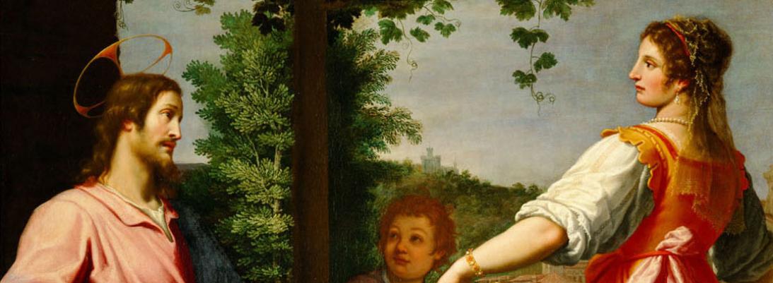 Christus und die Samariterin am Brunnen